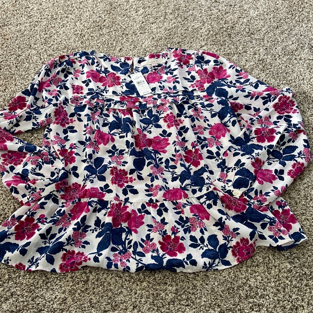 Beautiful floral blouse